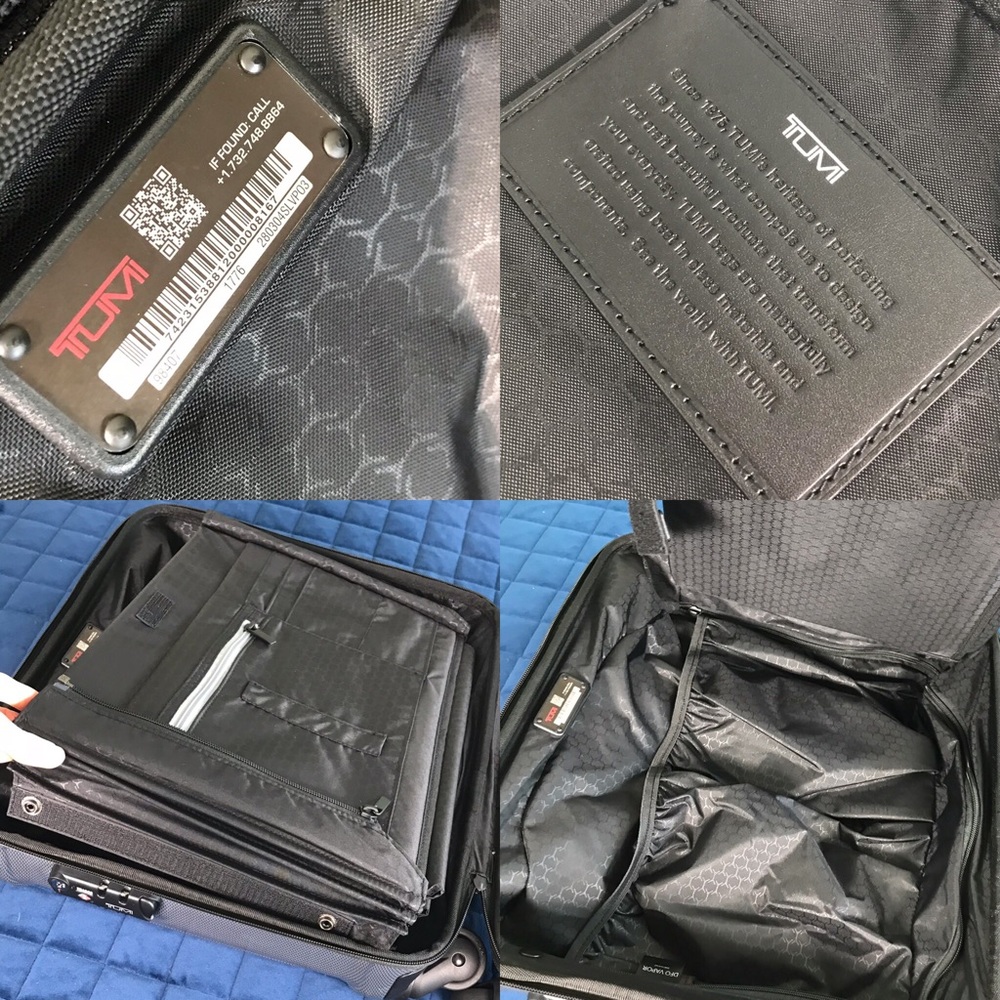 GORGEOUS TUMI COMPACT CARRY ON / HARDCASE (NWT) - Picture 7 of 8